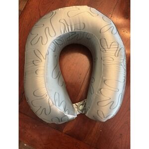 Lost + Wander Satin Travel Neck Pillow Sage Mint Green